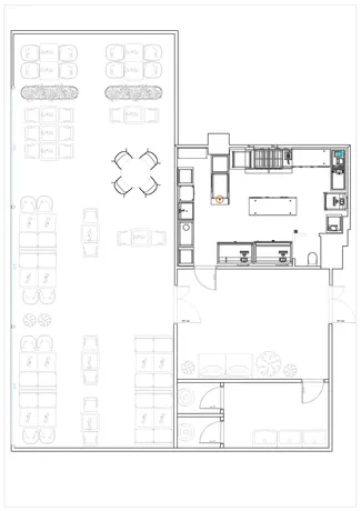 Кафе-столовая 172м²