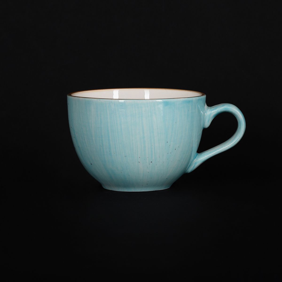 Чашка чайная 250мл, голубой "Corone Natura"
