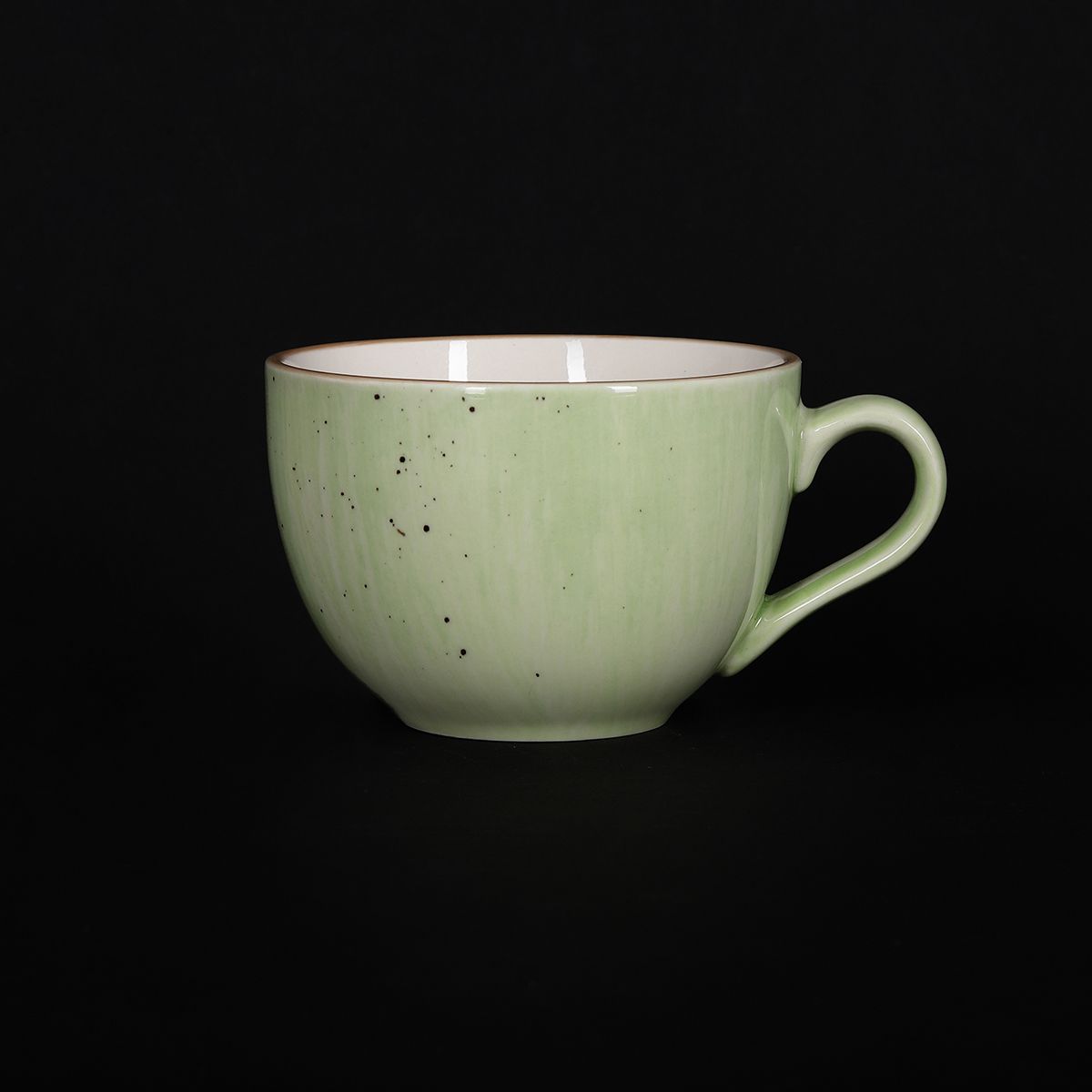 Чашка чайная 250мл, зеленый "Corone Natura"