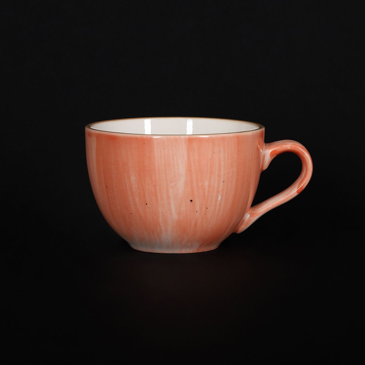 Чашка чайная 250мл, коралловый "Corone Natura"