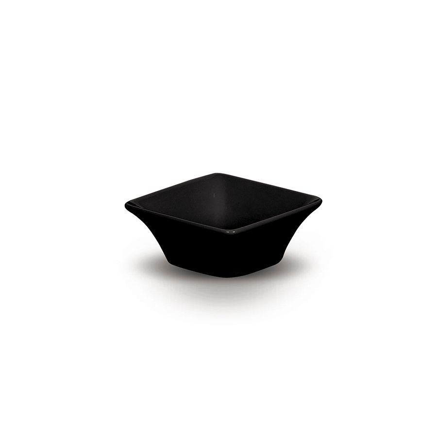 Блюдце для соуса квадратное черное Colore "Corone" 72мм 70мл [LQ-SK00024-K]