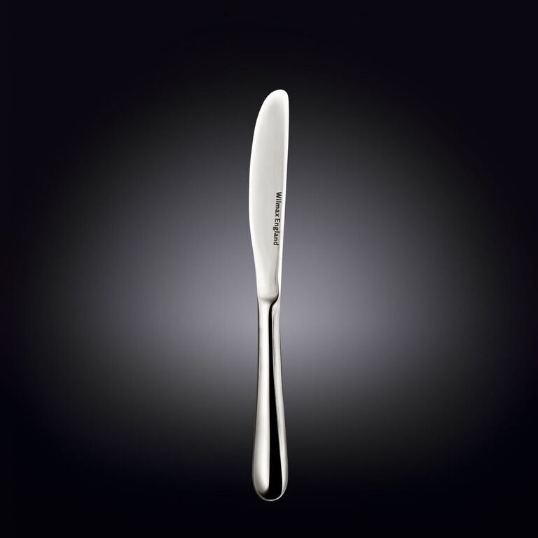 Нож десертный Стелла 20,5 см. 18/10 3,5 мм WILMAX
