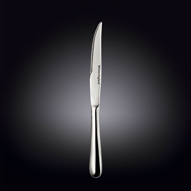 Нож для стейка Стелла 23,5 см. 18/10 3,5 мм WILMAX