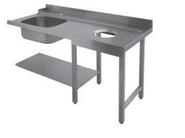 Стол для грязной посуды Apach 1500ММ 75442  